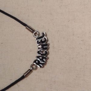 Y2K Rachel name necklace